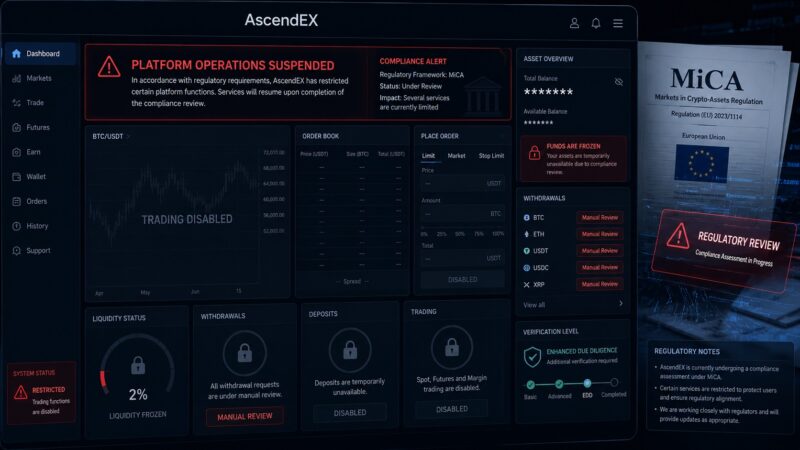 AscendEX Shutdown
